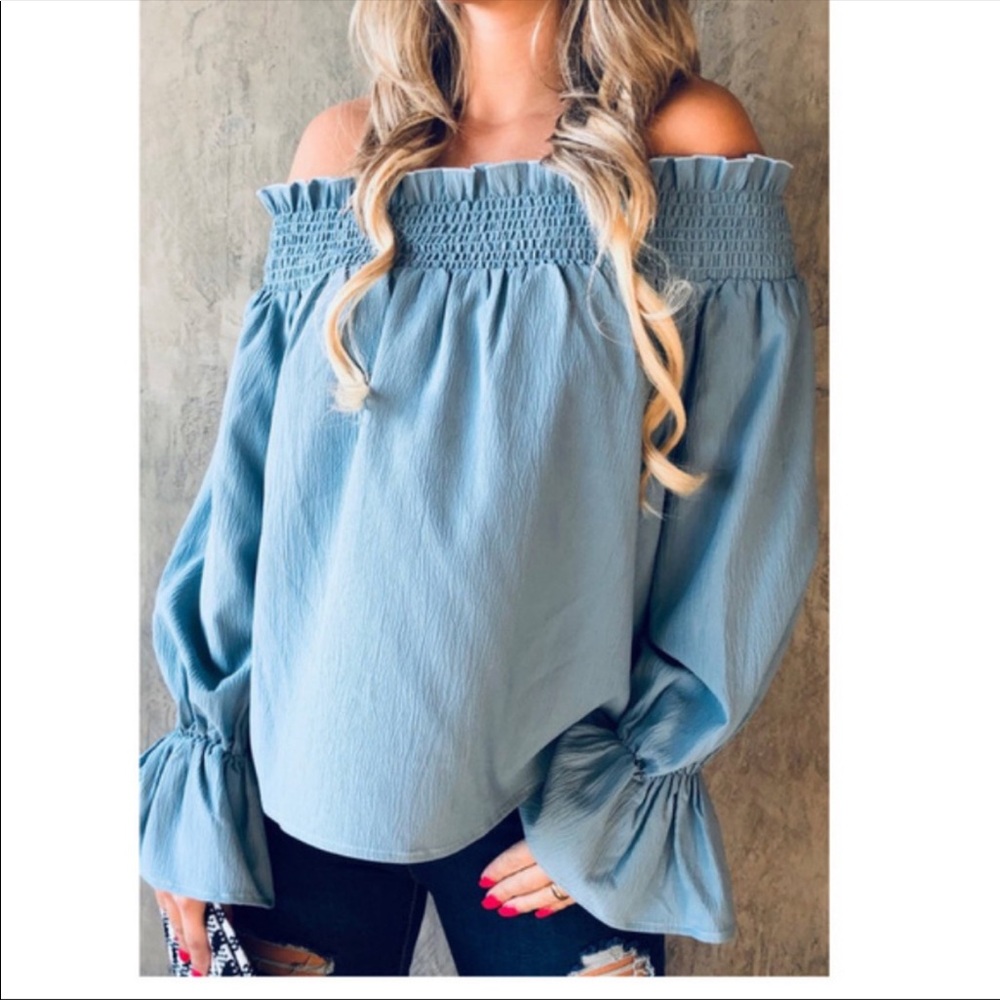Off Shoulder Top - Picture 3 of 4